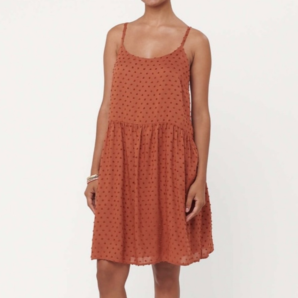 Clip Strappy Swing Dress